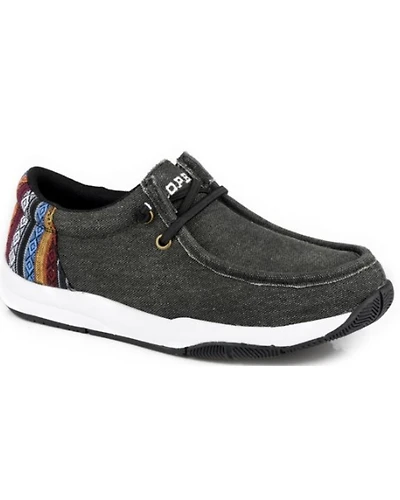 Roper Women's Clearcut Low Southwestern Print Casual Shoes - Moc Toe