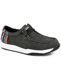 Roper Women's Clearcut Low Southwestern Print Casual Shoes - Moc Toe