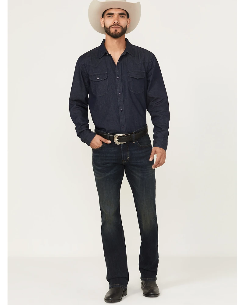 Cody James Black 1978™ Men's Jericho Wash Dexter Slim Bootcut Stretch Denim Jeans