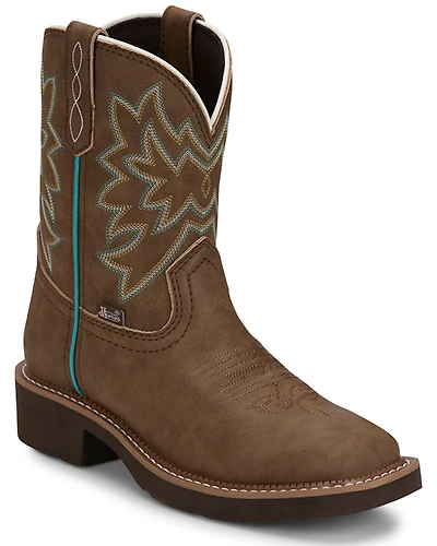 Justin Women's Gypsy Western Boots - Broad Square Toe