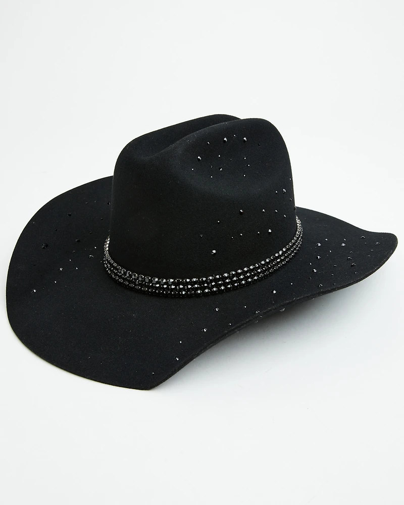 Idyllwind Women's Callywood Rhinestone Felt Cowboy Hat