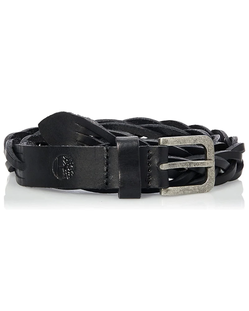 Timberland Women's Braided Casual Leather Belt