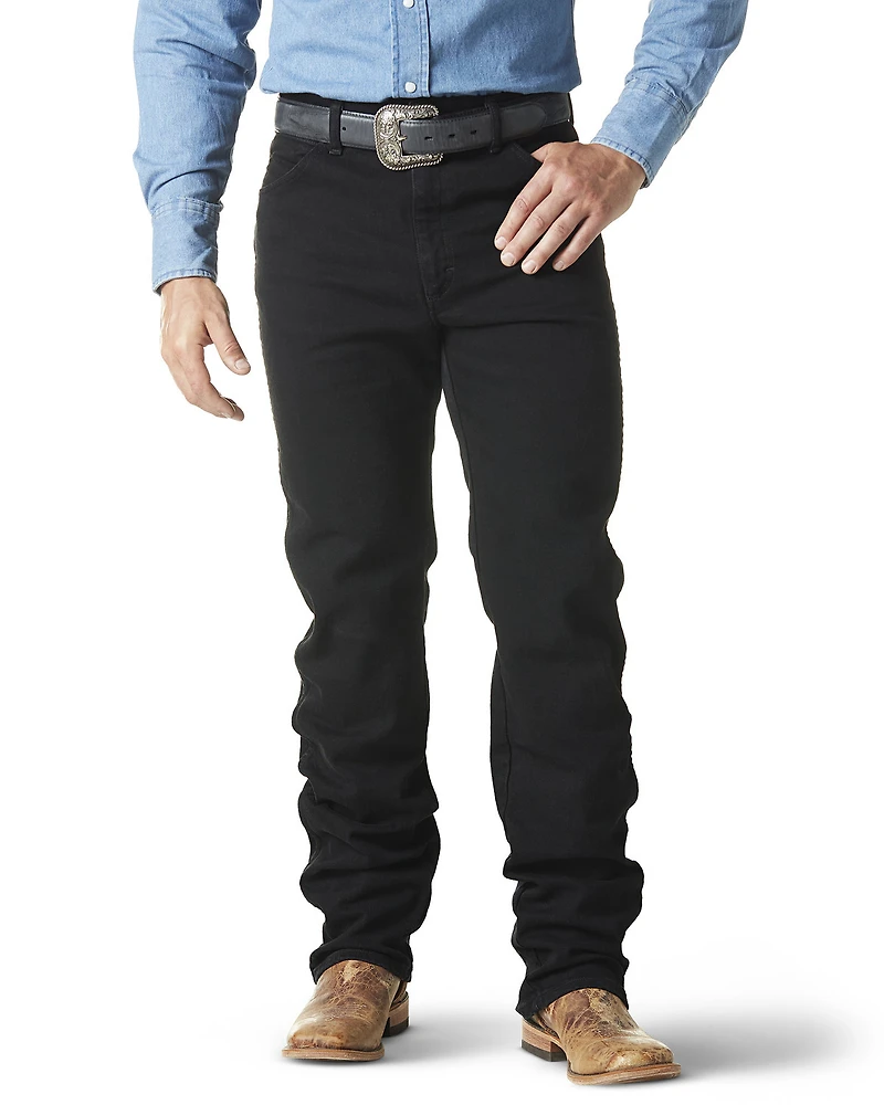 Wrangler Men's Cowboy Cut Straight Active Flex Stretch Denim Jeans - Tall