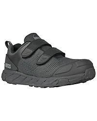 Hoss Men's Buster Low Velcro Waterproof Slip Resistant Work Shoes - Carbon Nano Toe