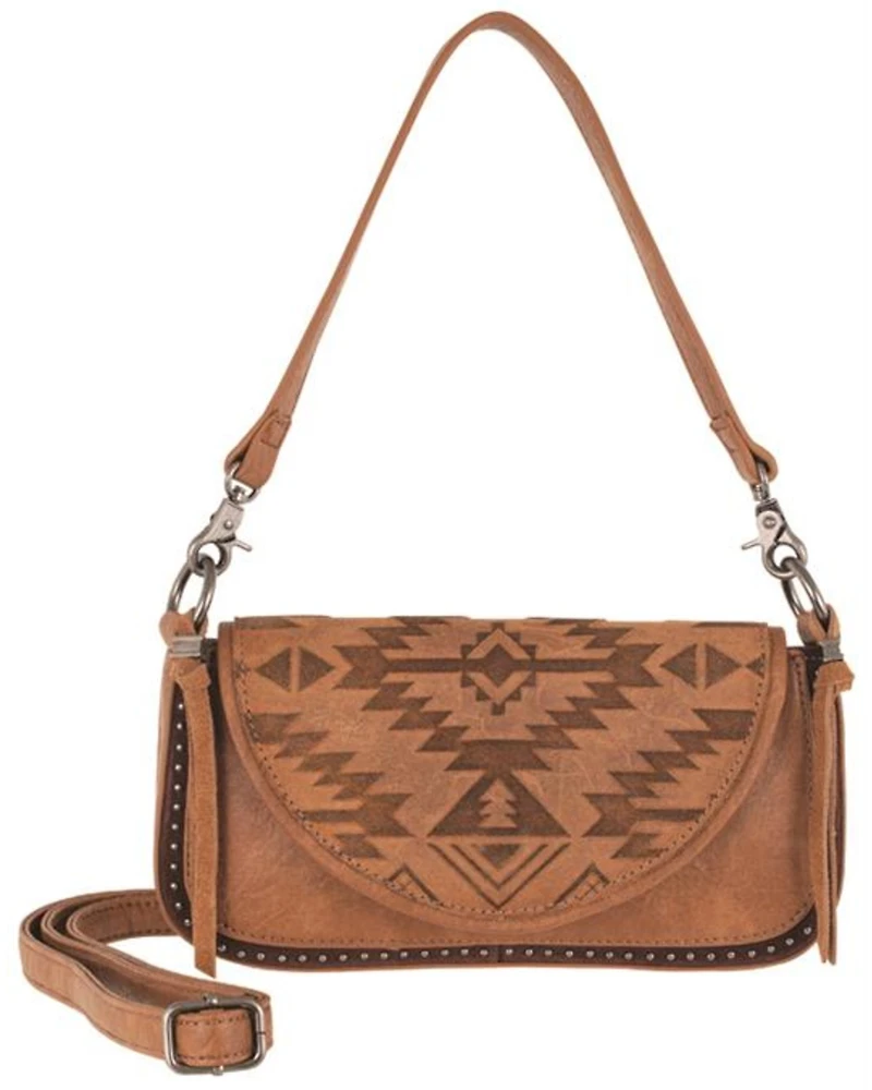 Catchfly Women's Southwestern Print Mini Convertible Bag