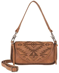Catchfly Women's Southwestern Print Mini Convertible Bag