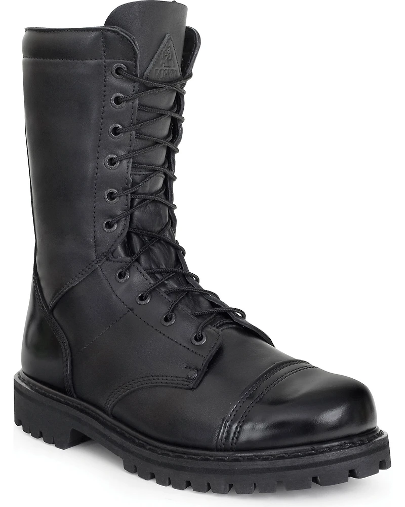 Rocky Waterproof Zipper Jump Boots - Round Toe