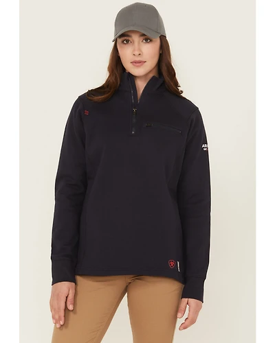 Ariat Women's FR Rev 1/4 Zip Pullover