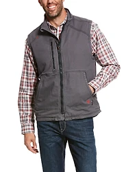 Ariat Men's FR Duralight Stretch Canvas Work Vest - Tall
