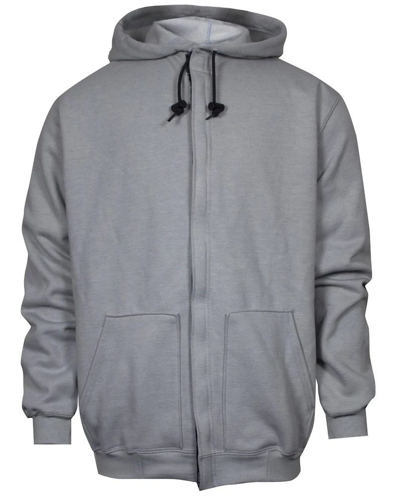 National Safety Apparel Men's FR Heavyweight Zip Front Hooded Work Sweatshirt - Big
