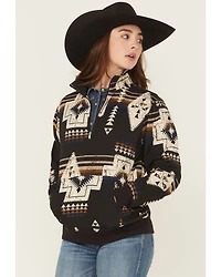 Ariat Women's Southwestern Print 1/4 Zip Pullover
