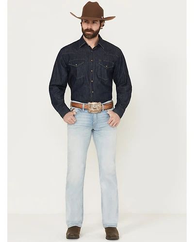 Ariat Men's M7 Grizzly Light Wash Slim Straight Stretch Denim Jeans