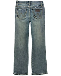 Wrangler Retro Toddler Boys' Medium Wash Slim Bootcut Stretch Denim Jeans