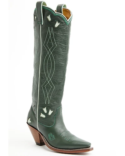 Besita Women's The Sunny Inlay Tall Western Boots - Snip Toe