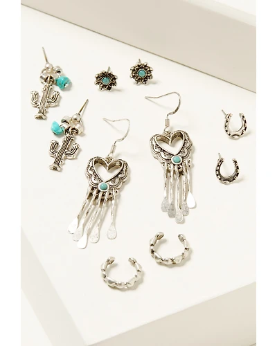 Shyanne Women's Wildheart Earring Set - 5 Piece