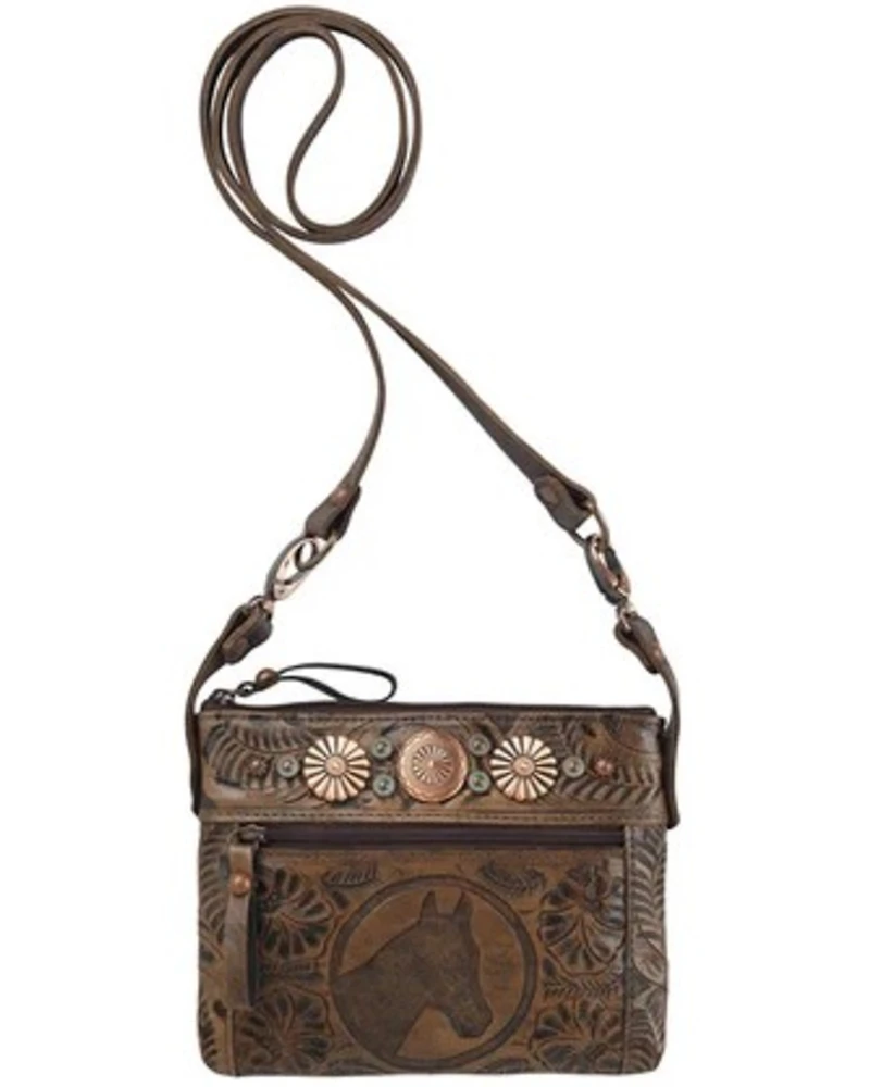American West Women's Western Crossbody Bag