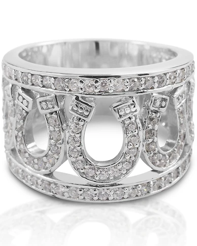 Kelly Herd Women's Seven Horseshoe Ring