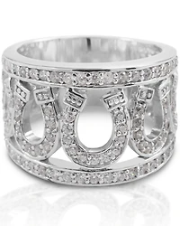 Kelly Herd Women's Seven Horseshoe Ring