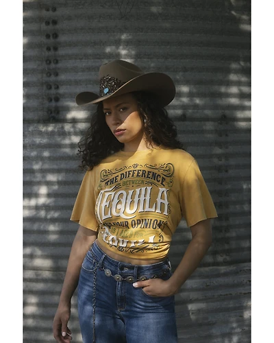 Idyllwind Women's I Asked For Tequila Short Sleeve Graphic Tee