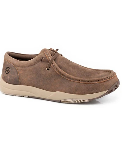 Roper Men's Clearcut Low Casual Shoes - Moc Toe