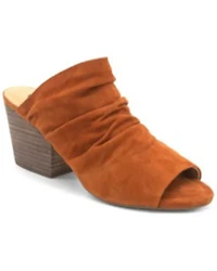 Golo Shoes Women's Landon Brown Open Toe Mule