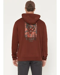 Hawx Men's Camo Logo Hooded Sweatshirt