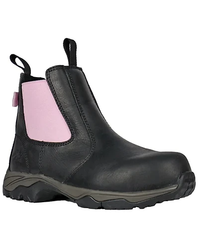 Moxie Traders Women's Angel Pull-On Slip Resistant Work Boots - Composite Toe