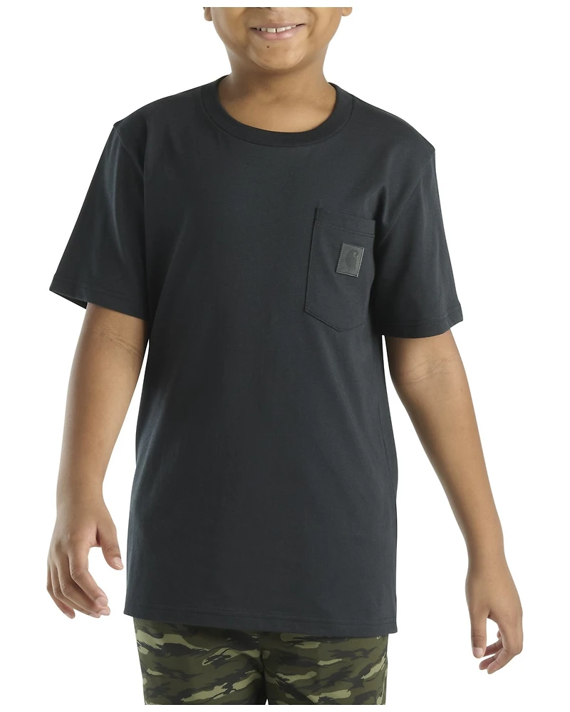 Carhartt Boys' Logo Short Sleeve T-Shirt