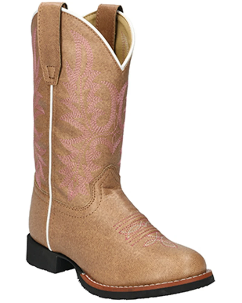 Smoky Mountain Girls' Mustang Western Boots - Round Toe