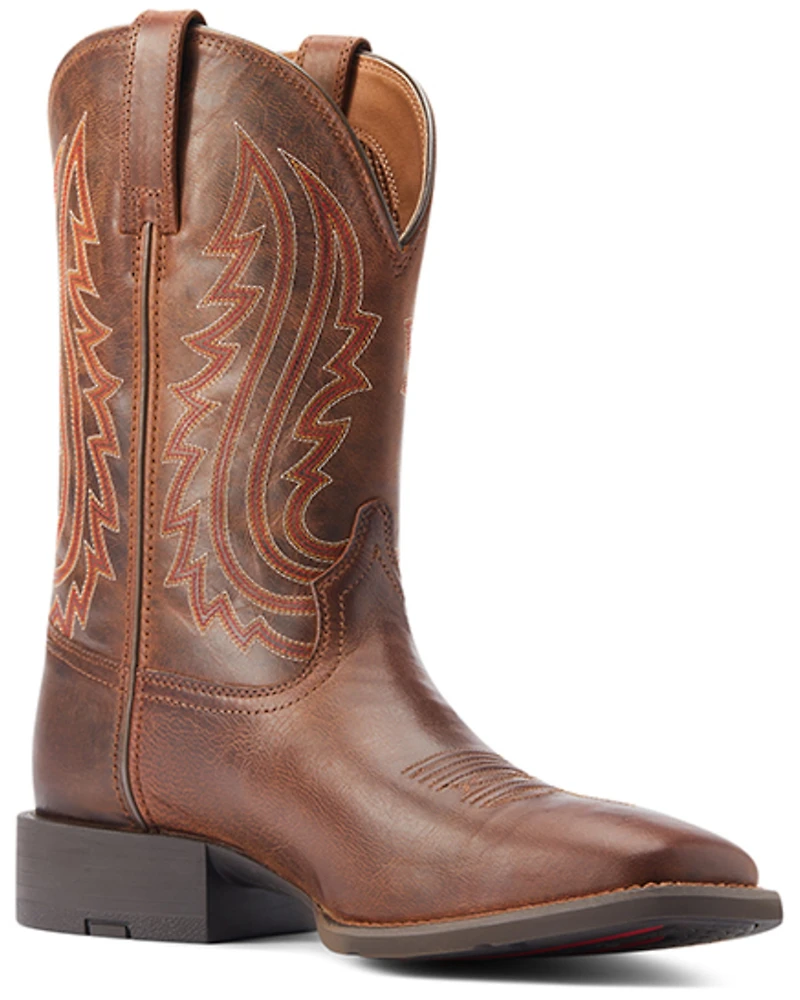 Ariat Men's Sport Big Country Western Performance Boots - Broad Square Toe