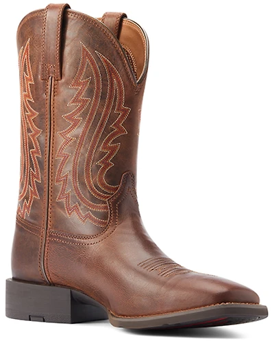 Ariat Men's Sport Big Country Western Performance Boots - Broad Square Toe