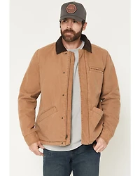 Hawx Men's Sherpa Lined Duck Canvas Jacket