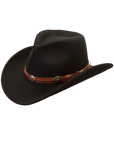 Silverado Men's Henley Crushable Felt Western Fashion Hat