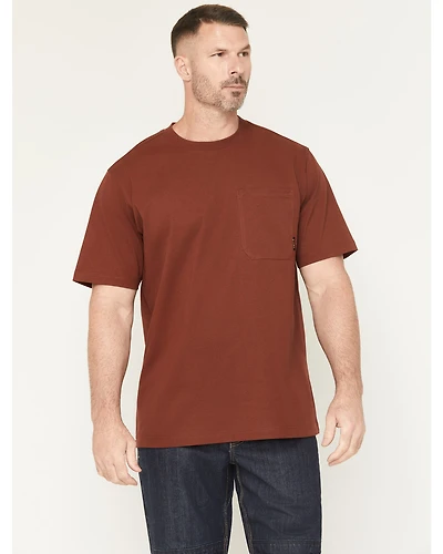 Hawx Men's Solid Forge Short Sleeve Work Pocket T-Shirt