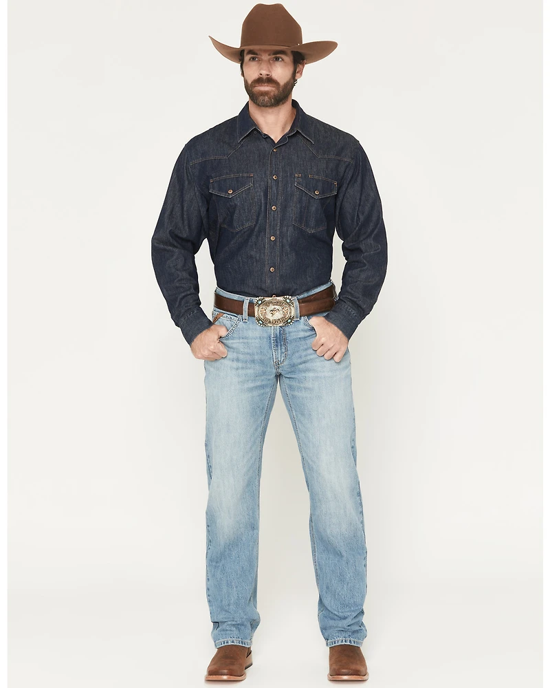 Ariat Men's M5 Randy Light Wash Straight Denim Jeans - Big