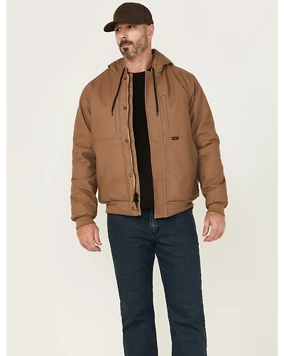 Hawx Men's FR Hooded Bomber Work Jacket