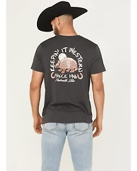 Panhandle Slim Men's Armadillo Short Sleeve Graphic T-Shirt