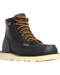 Danner Men's Bull Run 6" Lace-Up EH Work Boots - Moc Toe