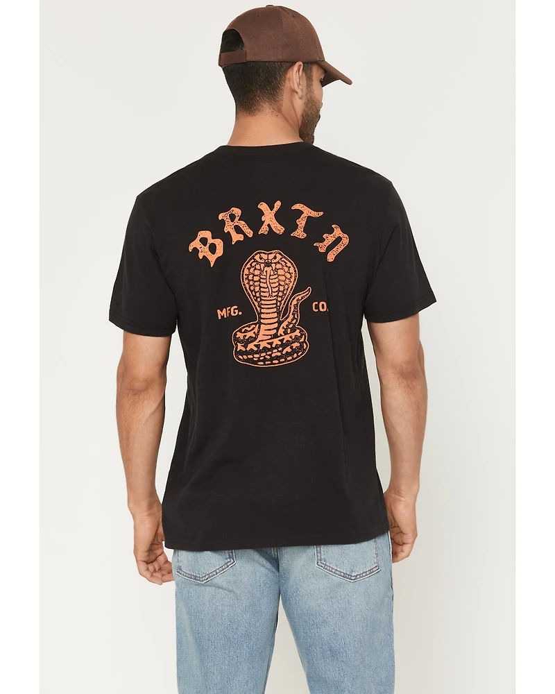 Brixton Men's Darver Short Sleeve Graphic T-Shirt
