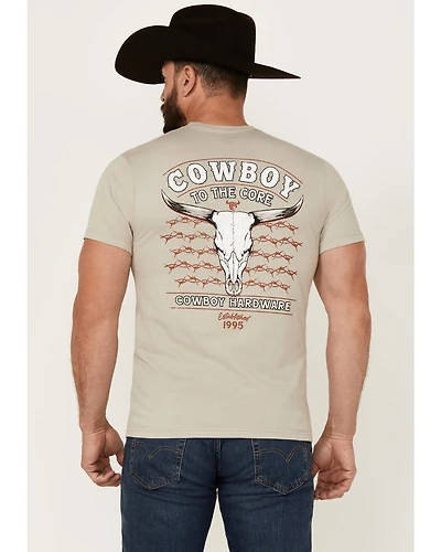 Cowboy Hardware Men's To The Core Short Sleeve Graphic T-Shirt