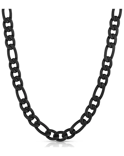 Montana Silversmiths Men's Midnight Onyx Figaro Chain Necklace