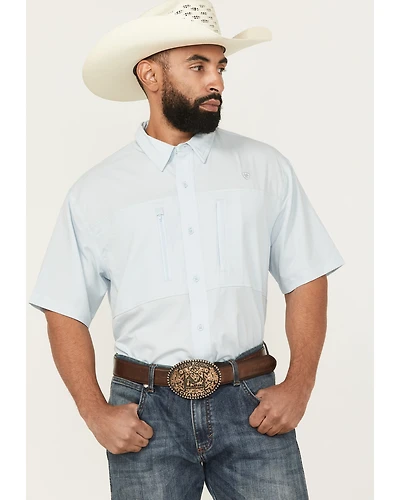 Ariat Men's VenTEK Solid Short Sleeve Button-Down Western Shirt
