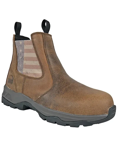 Hoss Men's Old Glory Chelsea Boots - Composite Toe