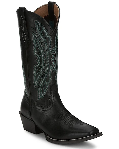 Justin Women's Rein Western Boots - Square Toe