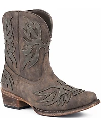Roper Women's Amelia Eagle Overlay Western Boots - Snip Toe