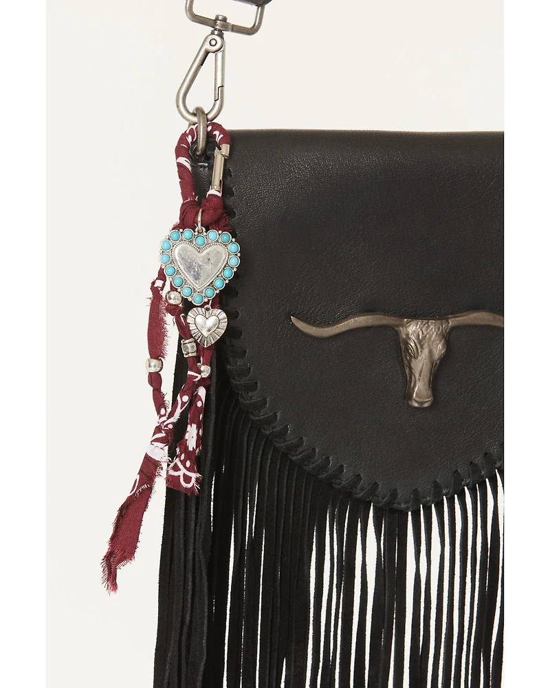 Shyanne Women's Bandana Heart Bag Charm