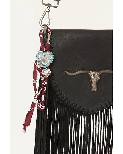 Shyanne Women's Bandana Heart Bag Charm