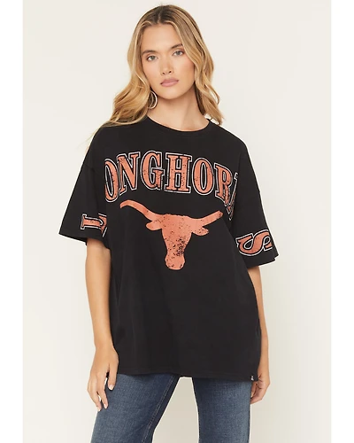 Gameday Women's Texas Longhorns Southern Split Short Sleeve Graphic Tee