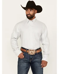 Wrangler X Cody Johnson Men's Checkered Print Long Sleeve Button-Down Western Shirt