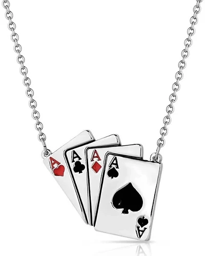 Montana Silversmiths Women's Four of a Kind Necklace